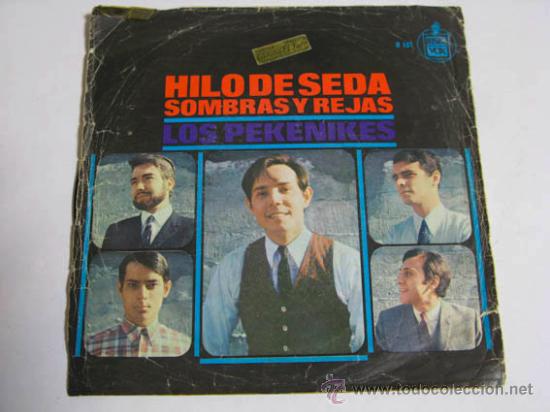 Discos de vinilo: Single LOS PEKENIKES, Hilo de seda. - Foto 1
