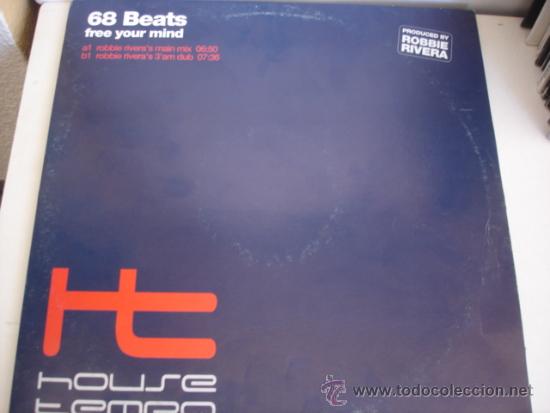 Discos de vinilo: 68 BEATS   FREE YOUR MIND - Foto 1