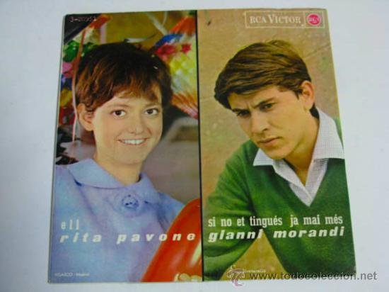 Discos de vinilo: Single RITA PAVONE y GLANNI MORANDI. - Foto 1