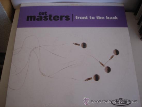 Discos de vinilo: CUT MASTERS   FRONT TO THE BACK - Foto 1
