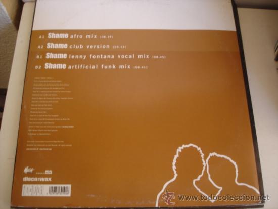Discos de vinilo: FILUR   SHAME - Foto 2