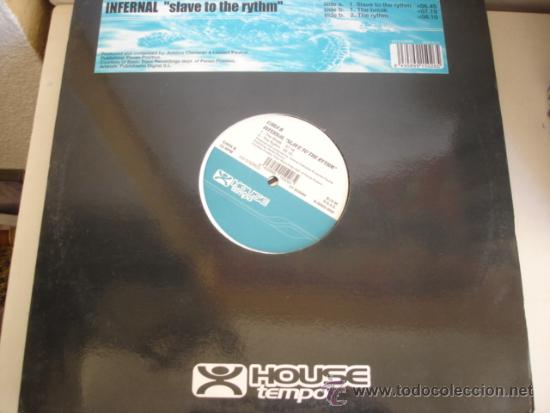 Discos de vinilo: INFERNAL   SLAVE TO THE RYTHM - Foto 1