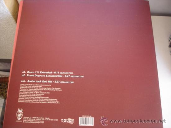 Discos de vinilo: TOPAZZ feat. WILLIAM WRIGHT   PARTY 4 EVERYBODY - Foto 2