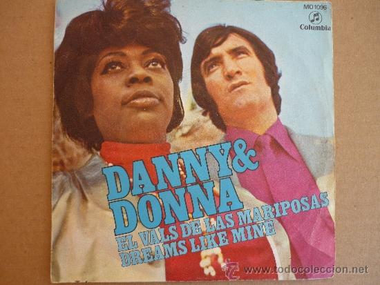Discos de vinilo: SINGLES DE DANNY Y DONNA. GASTOS DE ENVIO 5&euro;. - Foto 1