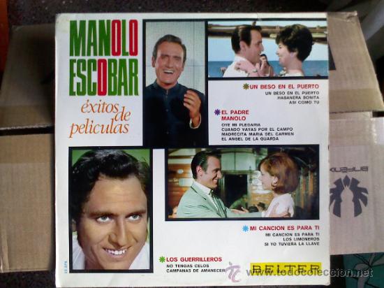 Discos de vinilo: MANOLO ESCOBAR. EXITOS DE PELICULAS. - Foto 1