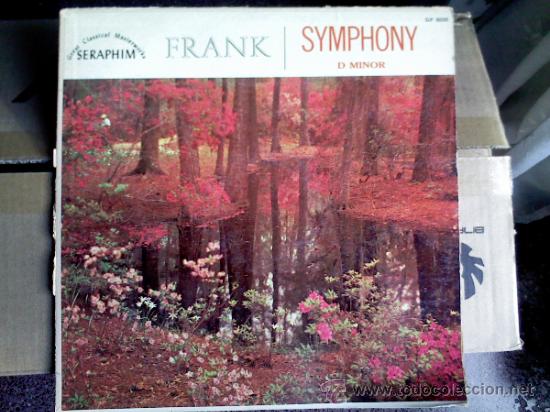 Discos de vinilo: FRANK. SYMPHONY D MINOR.  MADE IN USA. - Foto 1