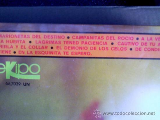 Discos de vinilo: PEPE NU&Ntilde;EZ. EL LORE&Ntilde;O - Foto 2