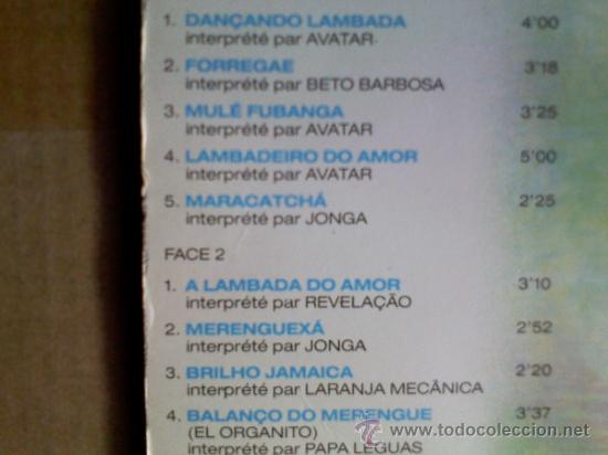 Discos de vinilo: LAMBADA. KAOMA.  CONTIENE DOS LPS. - Foto 2
