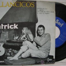 Discos de vinilo: PATRICK JAQUE CANTA EN ESPAÑOL NOCHE DE PAZ + 3 EP SAEF 1960 @ JAZZ @ COMO NUEVO