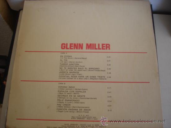 Discos de vinilo: GLENN MILLER Y SU ORQUESTA   LA GRAN EPOCA DEL SWING - Foto 2