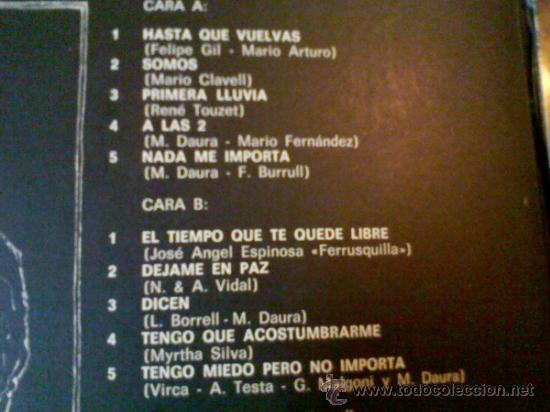 Discos de vinilo: MONCHO. - Foto 2