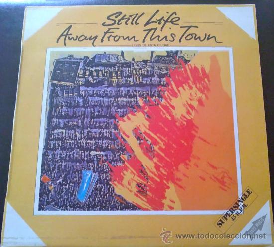 Discos de vinilo: STILL LIFE, AWAY FROM THIS TOWN - MAXI 2 TEMAS - Foto 1