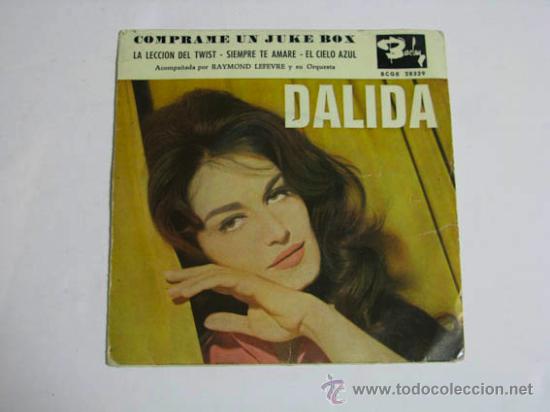 Discos de vinilo: Single DALIDA, Comprame un Juke box. - Foto 1