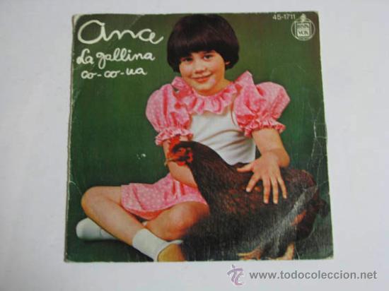 Discos de vinilo: Single ANA, La gallina co co ua. - Foto 1