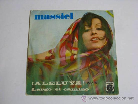 Discos de vinilo: Sinlge MASSIEL, Aleluya. - Foto 1