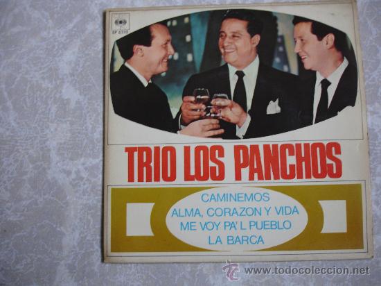 Discos de vinilo: Single Trio los panchos, CBS EP 6310 - Foto 1