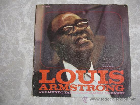 Discos de vinilo: Single Louis Armstrong Hispavox H-326 - Foto 1