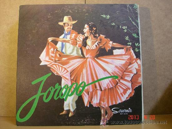Vinyl records: Angel Chirinos - Joropo - Souvenir SLP-13-14 - 165 - Edicion Venezolana - Raro