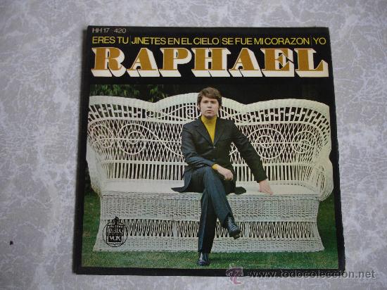 Discos de vinilo: Single Raphael, Hispavox HH 17-420 - Foto 1