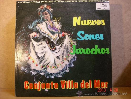 Vinyl records: Conjunto Villa del Mar de Angel Valencia - Nuevos Sones Jarochos - AudioMex ALD-2016 - 1970