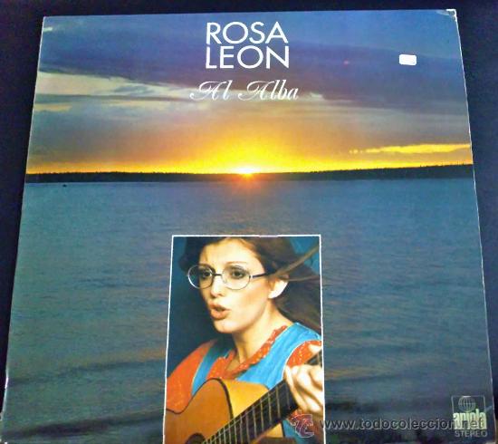 Discos de vinilo: ROSA LE&Oacute;N, AL ALBA (LUIS EDUARDO AUTE) - LP ORIGINAL - Foto 1