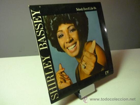 Discos de vinilo: SHIRLEY BASSEY Nobody does it like me vinilo lp - Foto 1