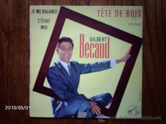 Discos de vinilo: gilbert becaud  -  tete de bois  + 3 - Foto 1