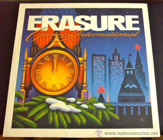 Discos de vinilo: ERASURE, CRACKERS INTERNATIONAL - MAXI SINGLE 4 TEMAS - Foto 1