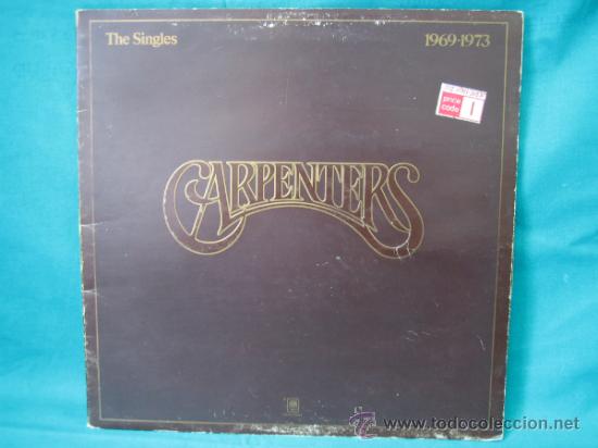 Discos de vinilo: LP CARPENTERS THE SINGLES 1969-1973 - Foto 1