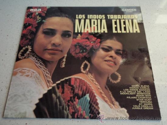 Discos de vinilo: LOS INDIOS TABAJARAS ( MARIA ELENA ) GERMANY LP33 RCA - Foto 1