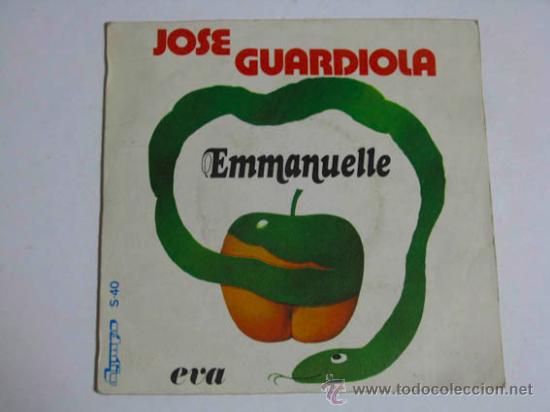 Discos de vinilo: Single JOS&Eacute; GUARDIOLA, Emmanuelle - Foto 1