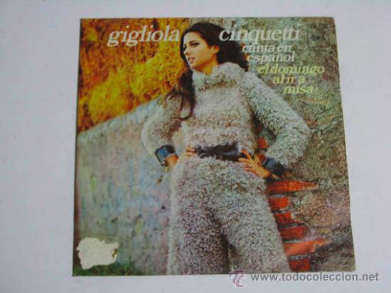 Discos de vinilo: Single GIGLIOLA CINQUETTI, El domingo al ir a misa. - Foto 1