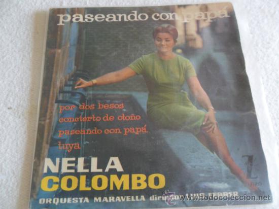 Discos de vinilo: NELLA COLOMBO - PASEANDO CON PAPA + 3 EP - Foto 1