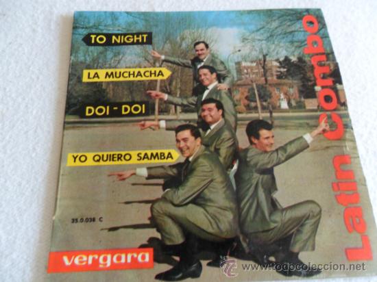 Discos de vinilo: LATIN COMBO - TO NIGHT + 3 EP 1963 - Foto 1