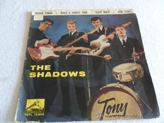 Discos de vinilo: SHADOWS - GUITAR TANGO + 3 EP 1962 - Foto 1