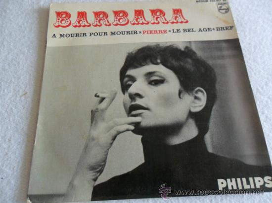 Discos de vinilo: BARBARA - A MOURIR POUR MOURIR + 3 EP - Foto 1