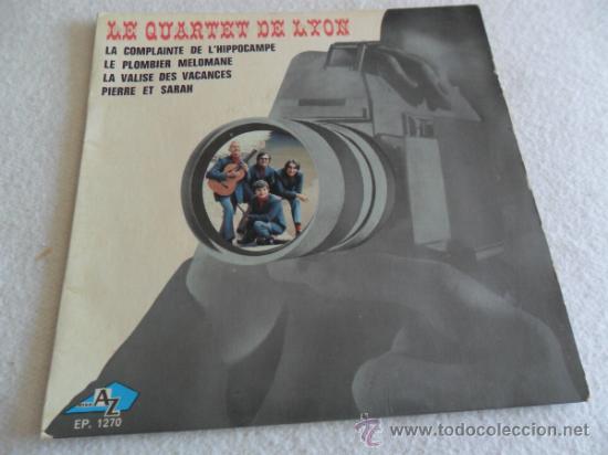 Discos de vinilo: LE QUARTET DE LYON - LA COMPLAINE DE L'HIPPOCAMPE +3 EP
