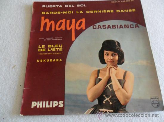 Discos de vinilo: MAYA CASABIANCA - PUERTA DEL SOL + 3 EP - Foto 1