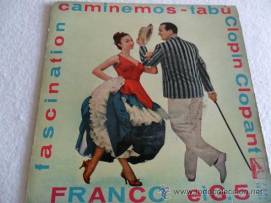 Discos de vinilo: FRANCO E I G.5 - FASCINATION + 3 EP 1961 - Foto 1