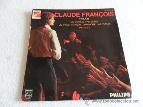Discos de vinilo: CLAUDE FRAN&Ccedil;OIS - PARDON +3 EP - Foto 1