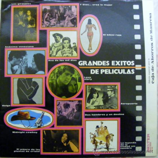 Discos de vinilo: GRANDES EXITOS DE PELICULAS  1971 - Foto 2