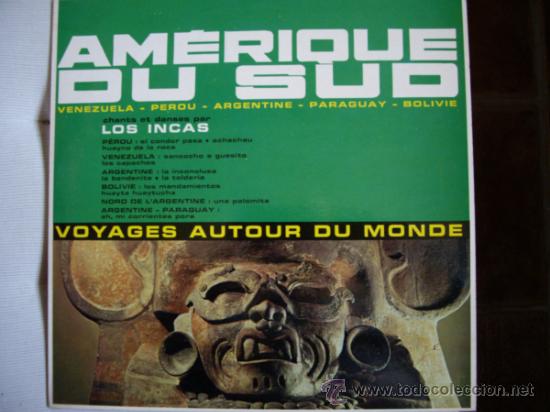 Discos de vinilo: amerique du Sud - Los Incas Lp Ed francesa - Foto 1