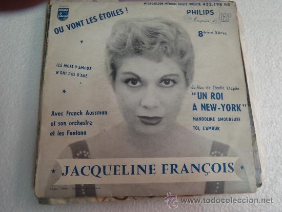 Discos de vinilo: SINGLE JACQUELINE FRANCOIS - Foto 1