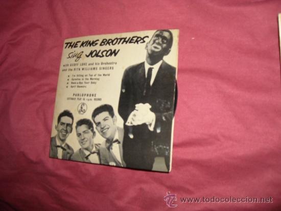 Vinyl-Schallplatten: the king brothers sing jolson ep parlophone england ver foto adicional