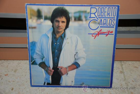 Discos de vinilo: DISCO VINILO LP ROBERTO CARLOS &rdquo;AMIGA&rdquo; - Foto 1