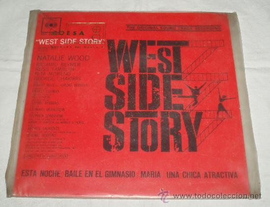 Discos de vinilo: disco de vinilo con temas de la pelicula de West Side Story - Foto 1
