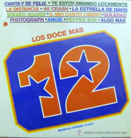 Discos de vinilo: LOS DOCE MAS  1974 - Foto 2