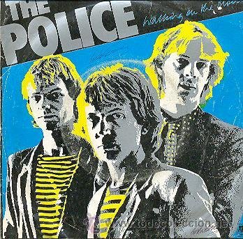 The police sting - walking on the moon - single - Vendido en Venta