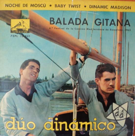 Discos de vinilo: D&uacute;o Din&aacute;mico - Balada Gitana - Edici&oacute;n de 1962 de Espa&ntilde;a - Foto 1