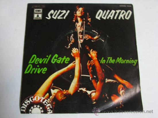 Discos de vinilo: Single SUZI QUATRO, Devil Gate. - Foto 1